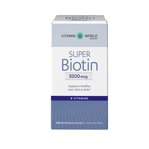 Super Biotin 5000 mcg x 120 Cap